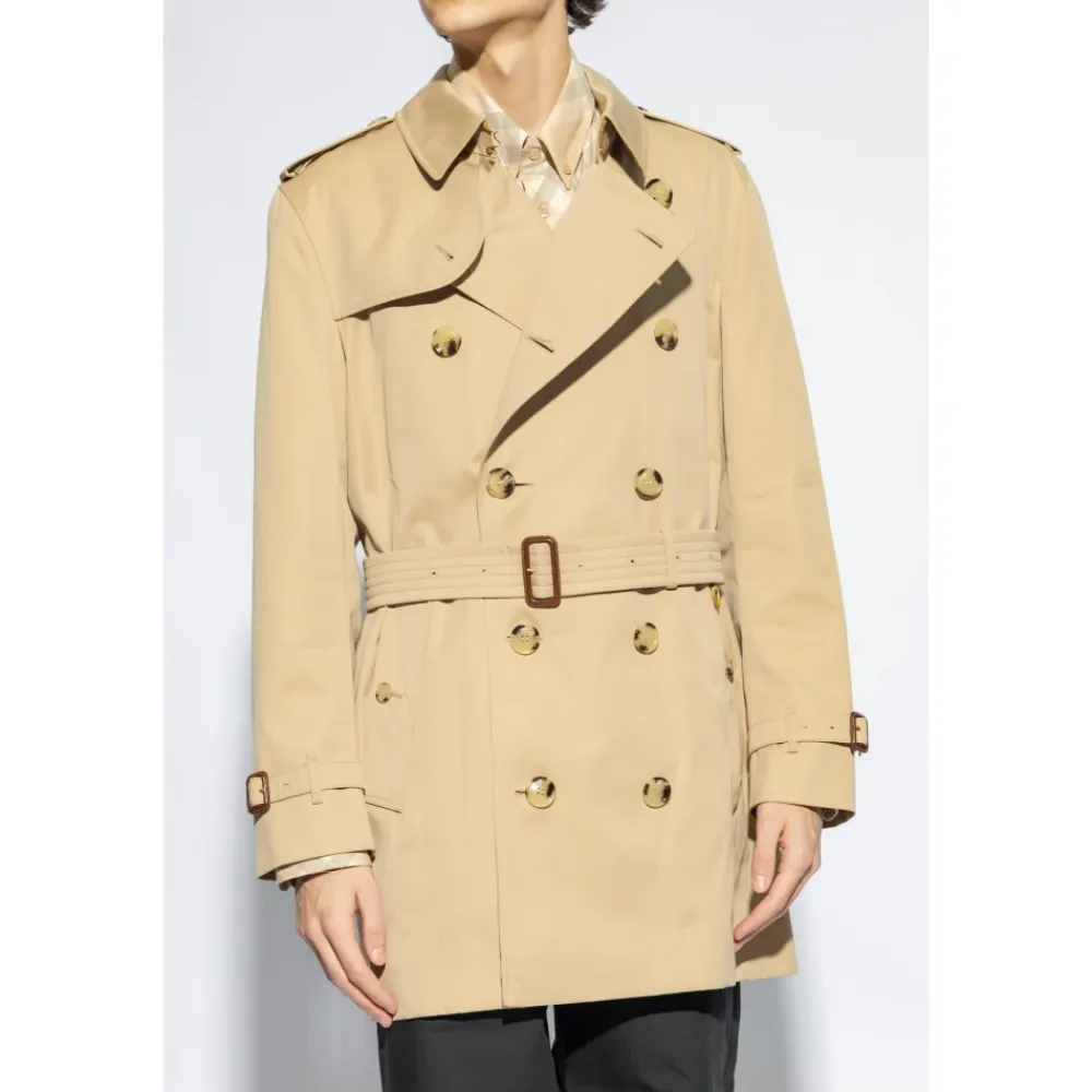 Frakker^Burberry Kensington Mid Trench Coat Beige