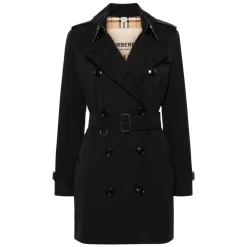 Frakker<Burberry Kensington Trenchcoat Sort