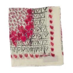 Tørklæder^Zadig & Voltaire Kerry Hearts Scarf Multifarvet