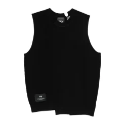 T-Shirts & Toppe^Y-3 KH0420 Vest Sort
