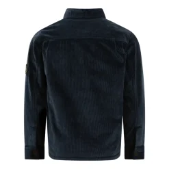 Jakker^Stone Island Kids Overshirt i trendy stil Blå