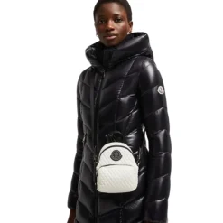 Rygsække<Moncler Kilia Small Crossbody Taske Hvid