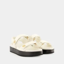 Sandaler<Tory Burch Kira Sport Sandaler Hvid