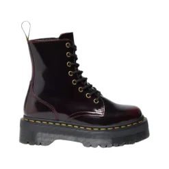 Støvler^Dr. Martens Kirsebær Arcadia Jadon Læderstøvle Rød