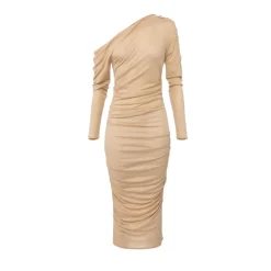 Kjoler<Elisabetta Franchi Kjole i let jersey Gul