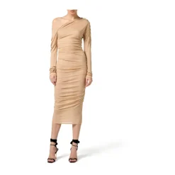 Kjoler<Elisabetta Franchi Kjole i let jersey Gul