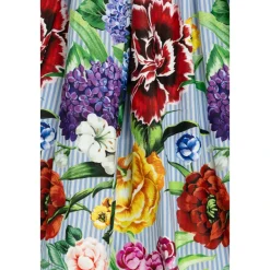 Kjoler & Nederdele<Dolce & Gabbana Kjole med blomstermotiv Blå