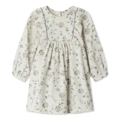 Kjoler & Nederdele<Bonpoint Kjole med blomstermotiv Beige