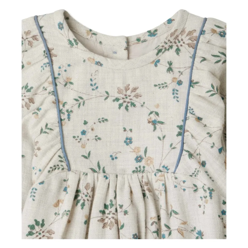 Kjoler & Nederdele<Bonpoint Kjole med blomstermotiv Beige