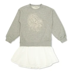 Kjoler & Nederdele^Golden Goose Kjole med broderet logo Grå