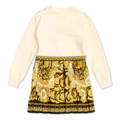 Kjoler & Nederdele<Versace Kjole med plisseret nederdel Multifarvet