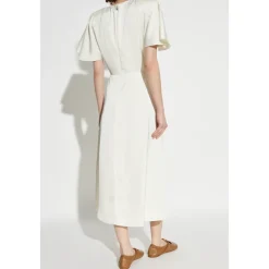 Kjoler<ROTATE Birger Christensen Kjole med slidser Beige