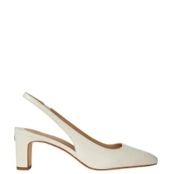 Pumps|Stiletter<Ralph Lauren Klaire Pumps Slingback Hvid