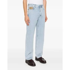 Jeans^Gucci Klar Denim Bomuld Jeans Blå