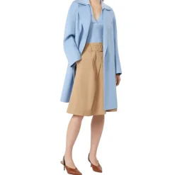 Striktrøjer & Sweatere<Max Mara Studio Klar Trøje til Kvinder Blå