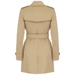 Frakker<Burberry Klassisk Bomuld Trenchcoat Beige
