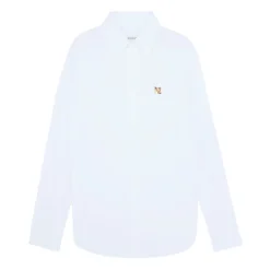 Skjorter^Maison Kitsuné Klassisk Button-Up Skjorte Blå