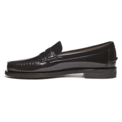Loafers^Sebago Klassisk Dan Brown lædermokkasin Brun