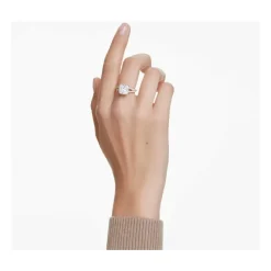 Smykker^Swarovski Klassisk Krystalring til hverdagsbrug Gul