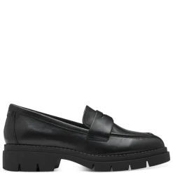 Loafers<Tamaris Klassisk Læder Loafer Sort