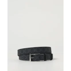 Bælter^Gucci Klassisk Læderbælte med Sølvspænde Sort