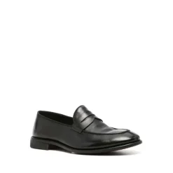 Loafers^Alberto Fasciani Klassisk læderloafer sko Sort