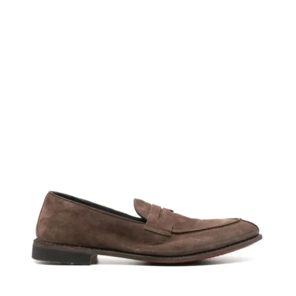 Loafers^Alberto Fasciani Klassisk læderloafer sko Brun