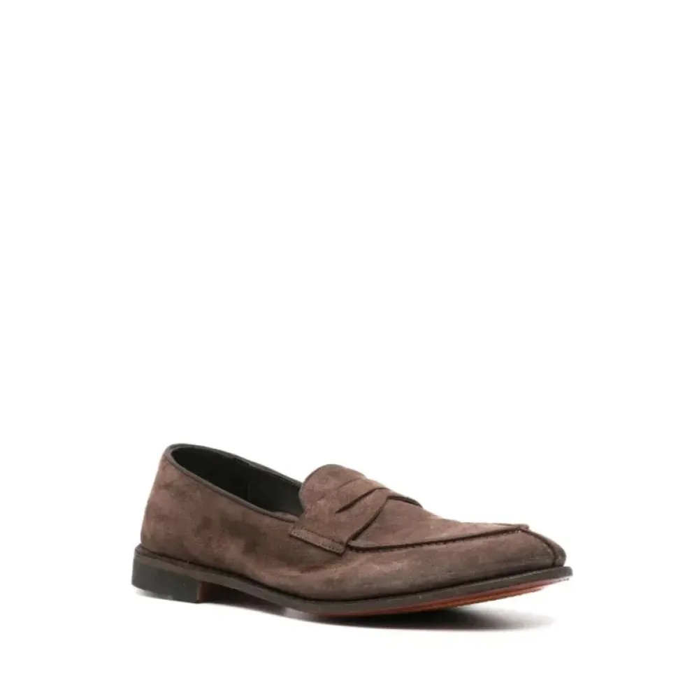Loafers^Alberto Fasciani Klassisk læderloafer sko Brun