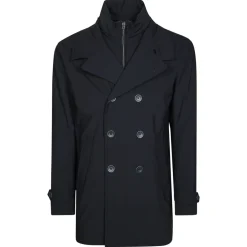 Frakker<Herno Klassisk Peacoat Washington Stil Blå