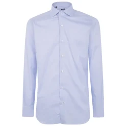 Skjorter^Barba Napoli Klassisk Twill Skjorte Blå
