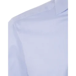 Skjorter^Barba Napoli Klassisk Twill Skjorte Blå
