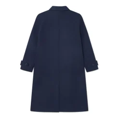 Frakker<Les Deux Klassisk Uldfrakke Navy Blå