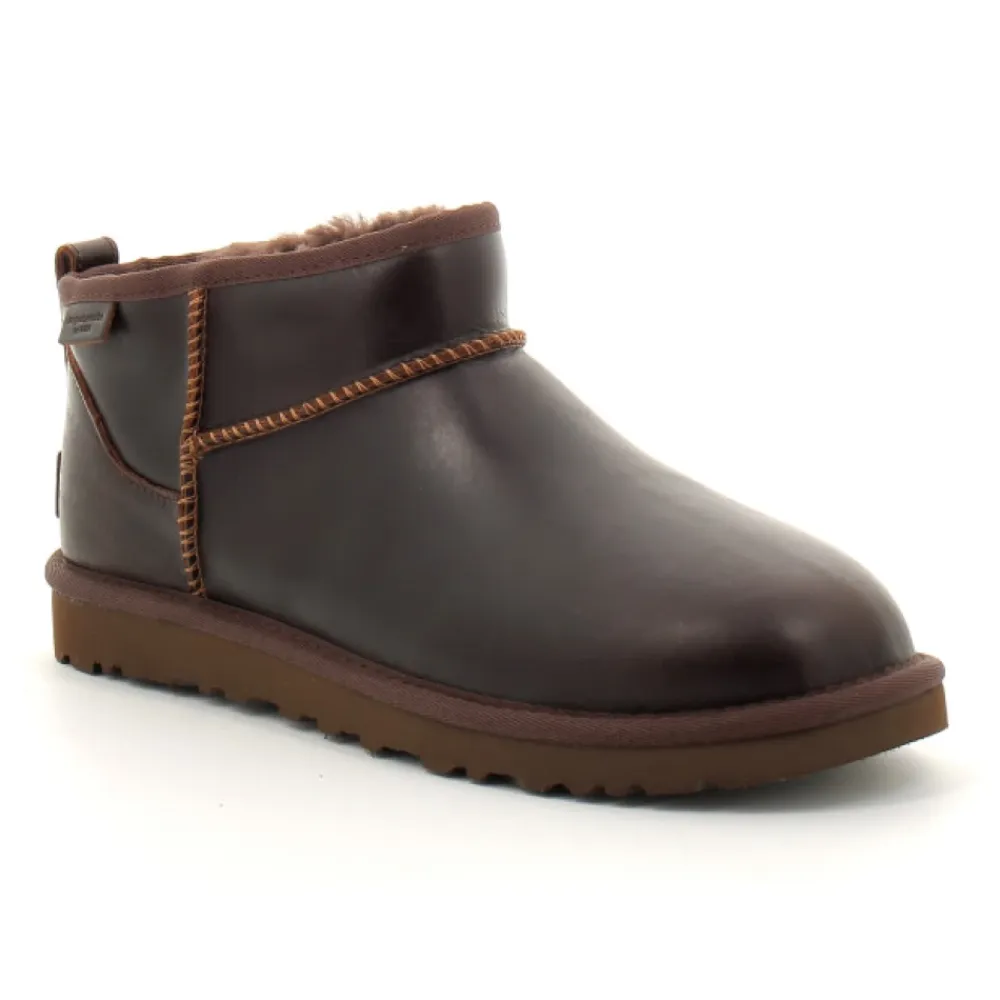Vinterstøvler|Støvler<UGG Klassisk Ultra Mini Ironwood Støvler Brun