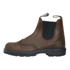 Chelsea Boots<Blundstone Klassiske Brogue Ankelstøvler Brun