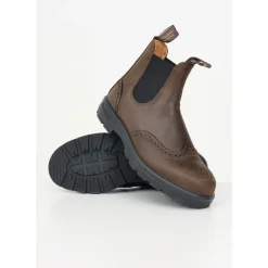 Chelsea Boots<Blundstone Klassiske Brogue Ankelstøvler Brun