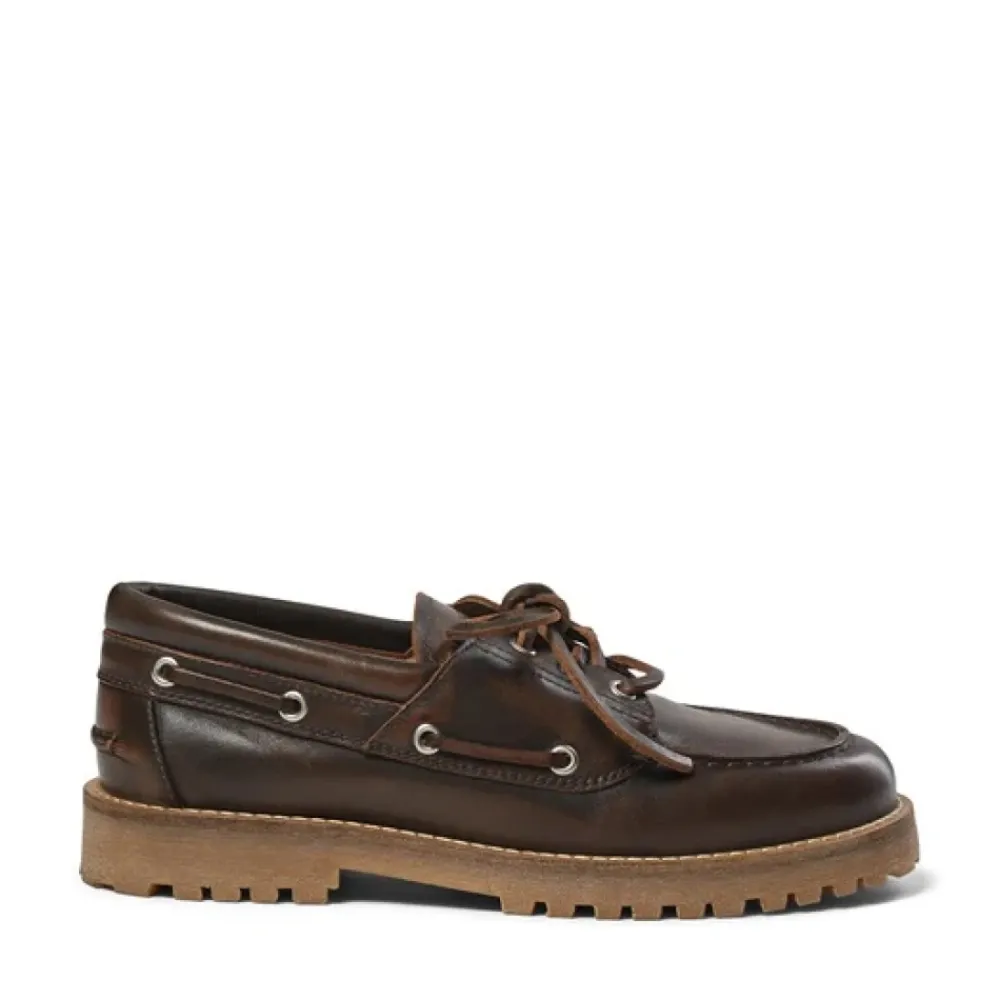 Loafers^Pavement Klassiske e loafers med rund tå Brun