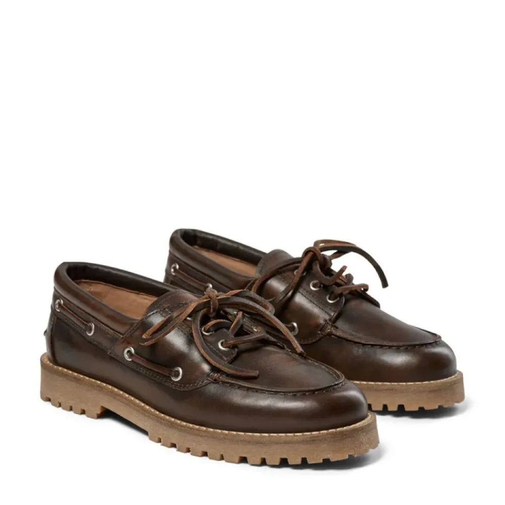 Loafers^Pavement Klassiske e loafers med rund tå Brun