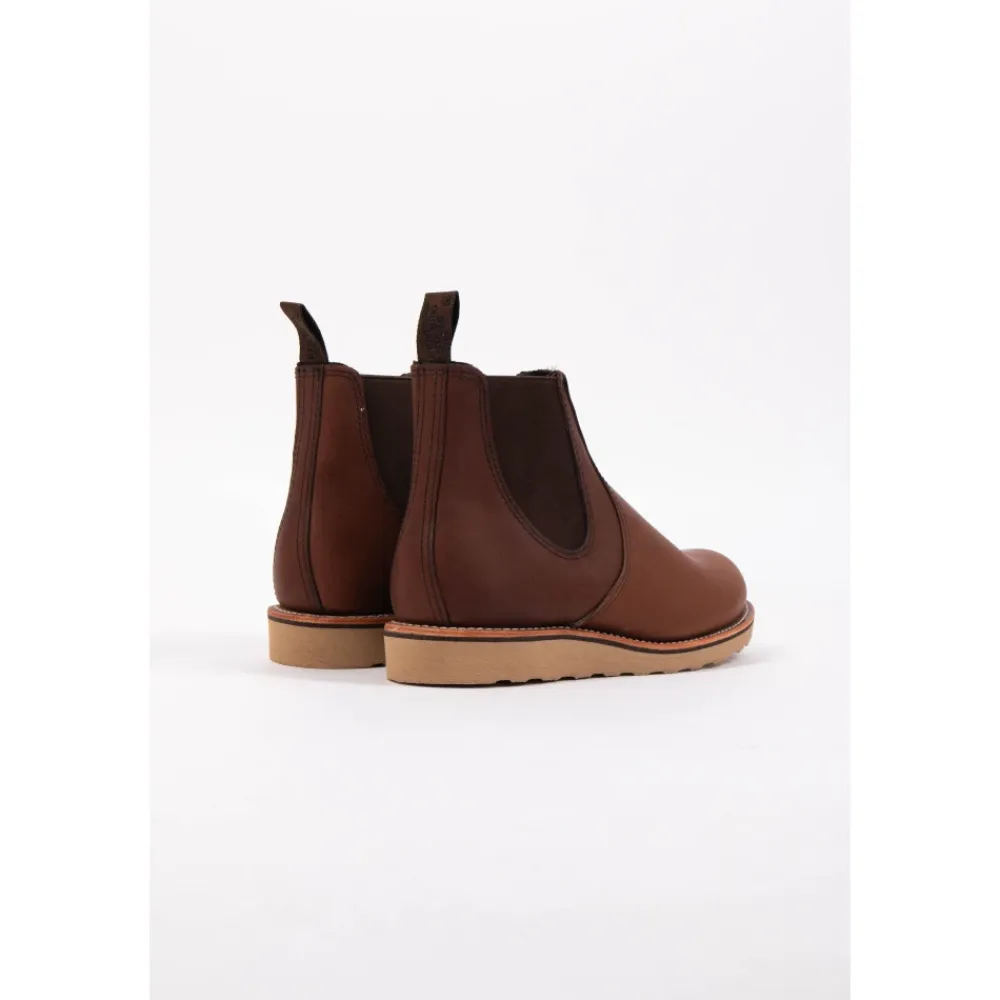 Chelsea Boots^Red Wing Shoes Klassiske Chelsea Amber Harness Støvler Brun
