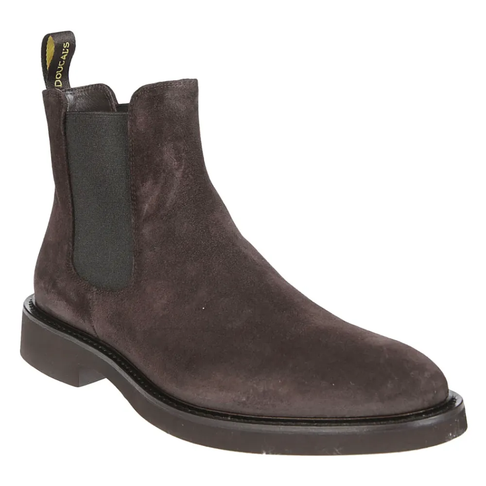 Chelsea Boots<Doucal's Klassiske Chelsea Støvler Brun
