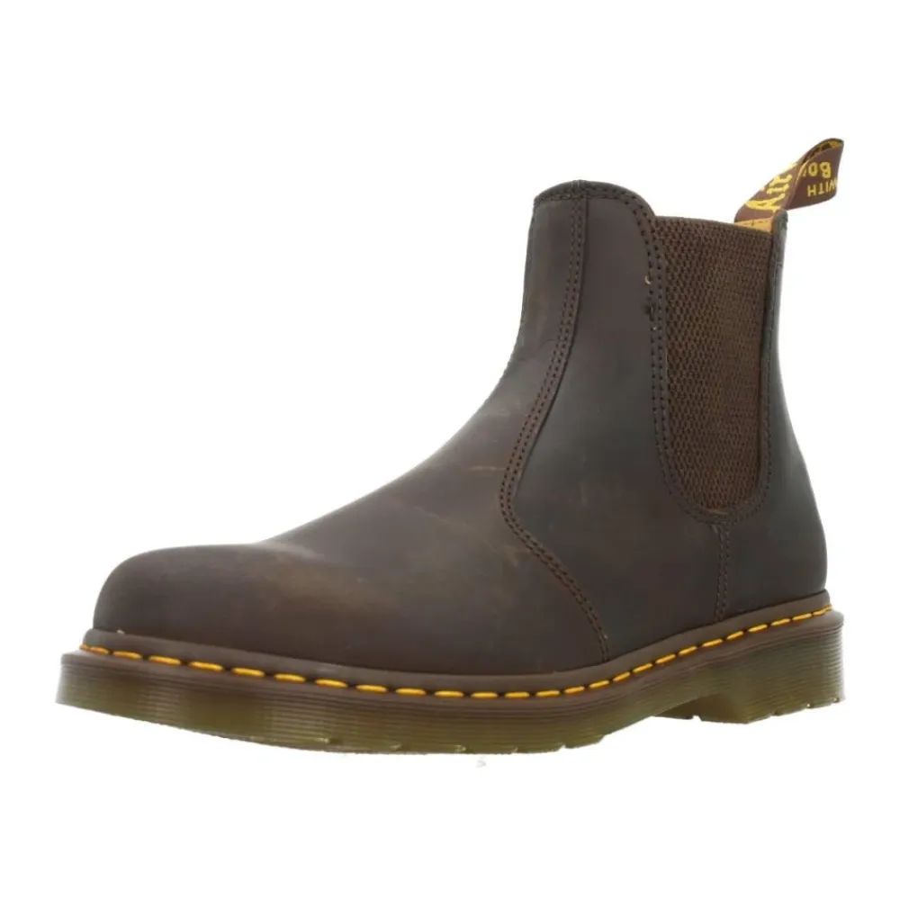 Chelsea Boots|Støvler<Dr. Martens Klassiske Chelsea-støvler til hverdagsbrug Brun