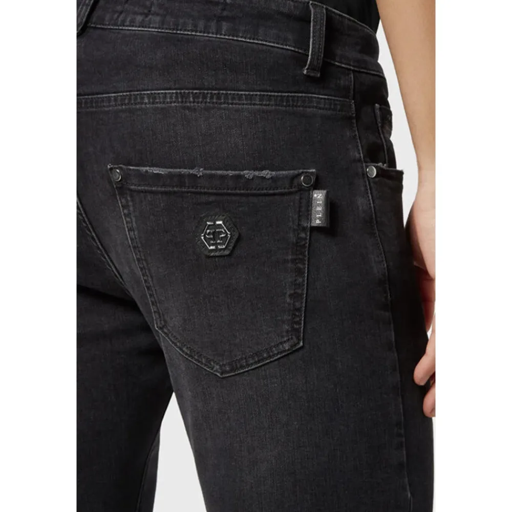Jeans<Philipp Plein Klassiske denim jeans Sort