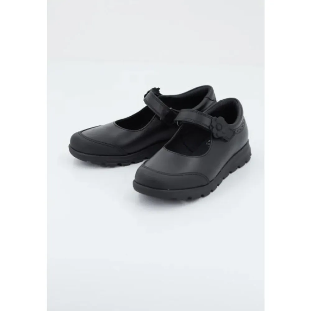 Pæne Sko<Pablosky Klassiske Dress Shoes med Velcro Strop Sort