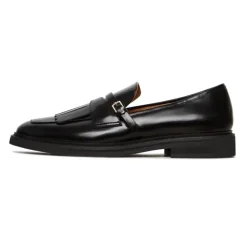 Loafers^Cesare Gaspari Klassiske frynsemokkasiner Sort