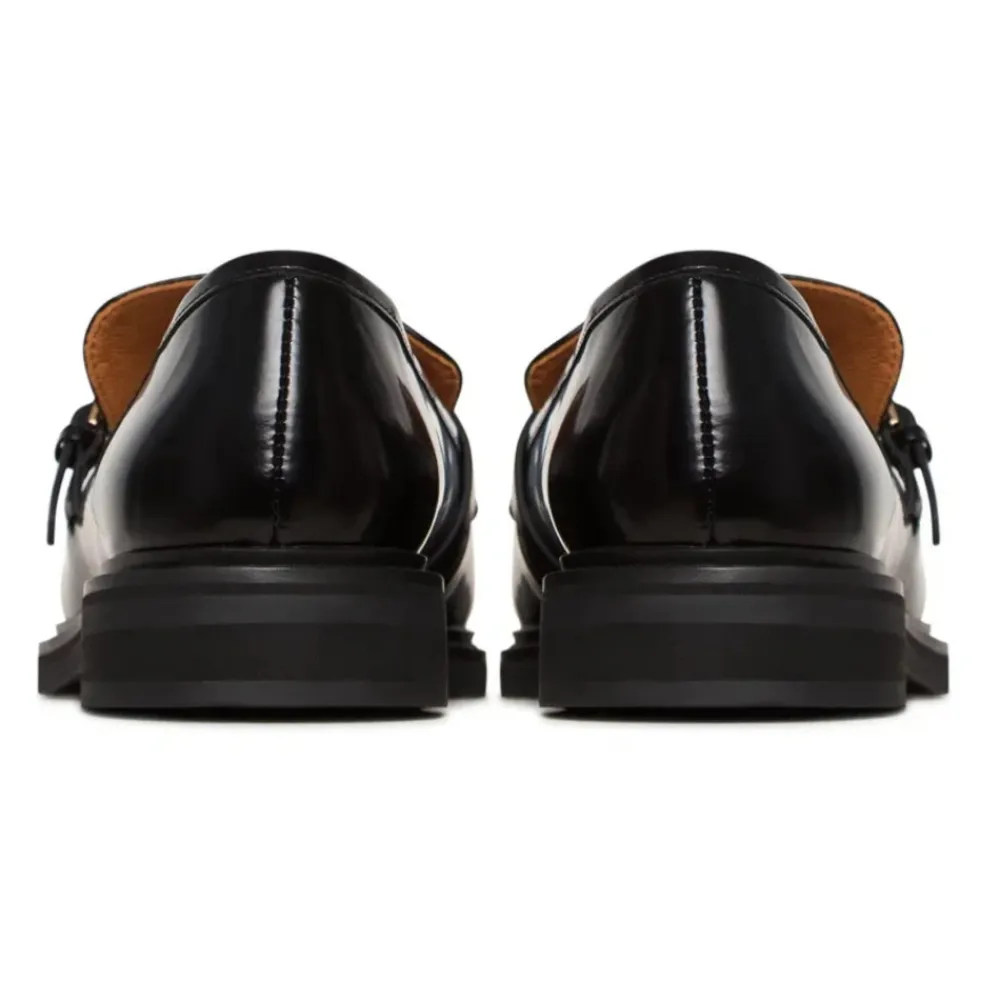 Loafers^Cesare Gaspari Klassiske frynsemokkasiner Sort
