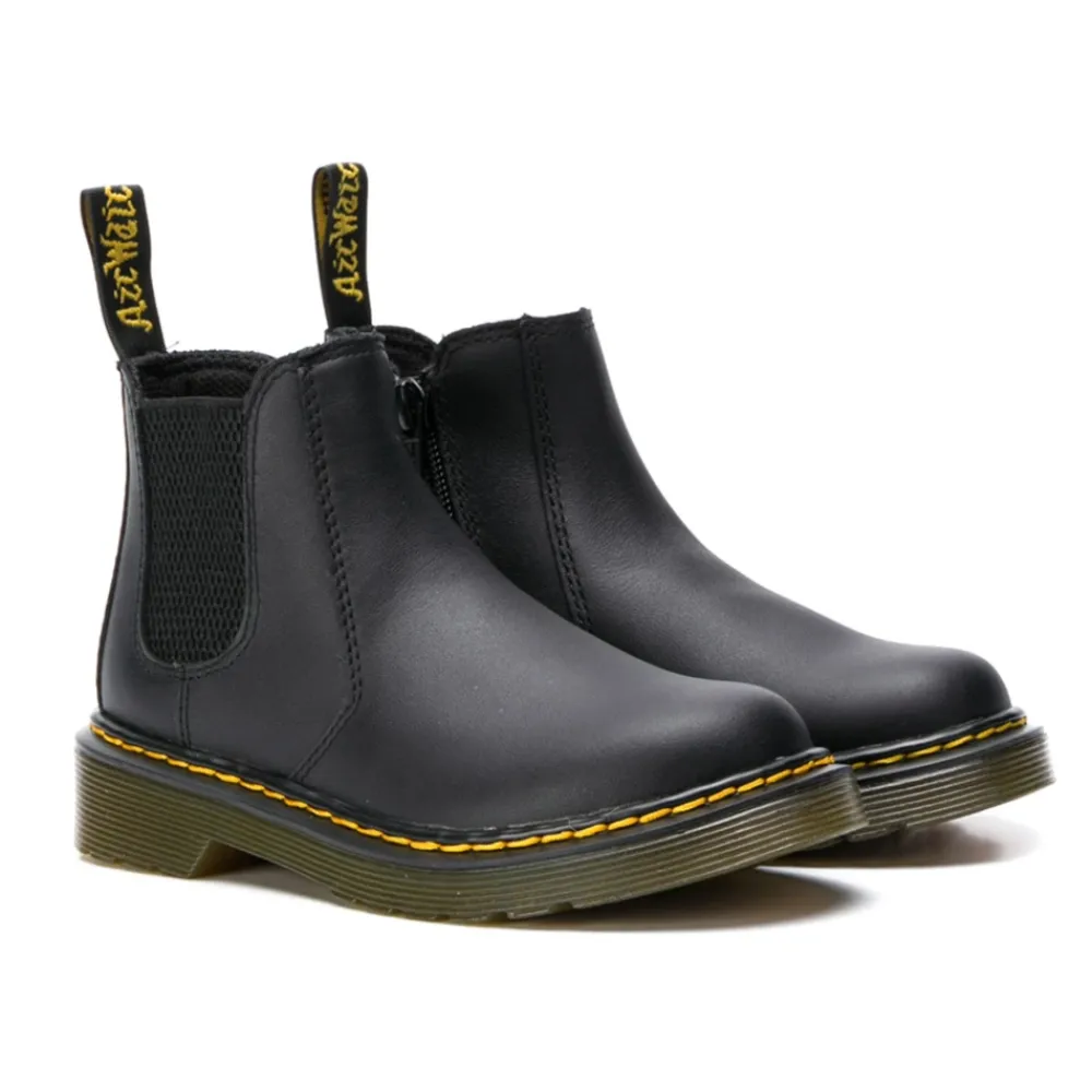 Støvler^Dr. Martens Klassiske læderstøvler Sort
