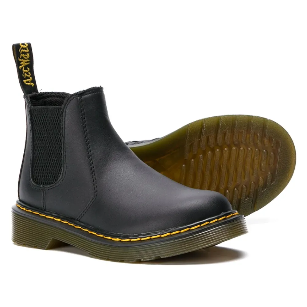 Støvler^Dr. Martens Klassiske læderstøvler Sort