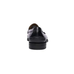 Loafers<Sebago Klassiske loafers i læder med frynser Sort