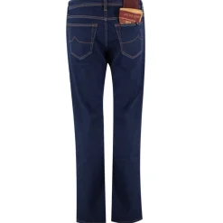Jeans^Jacob Cohën Klassiske 5-lommebukser til hverdagsbrug Blå