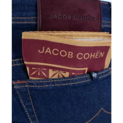 Jeans^Jacob Cohën Klassiske 5-lommebukser til hverdagsbrug Blå