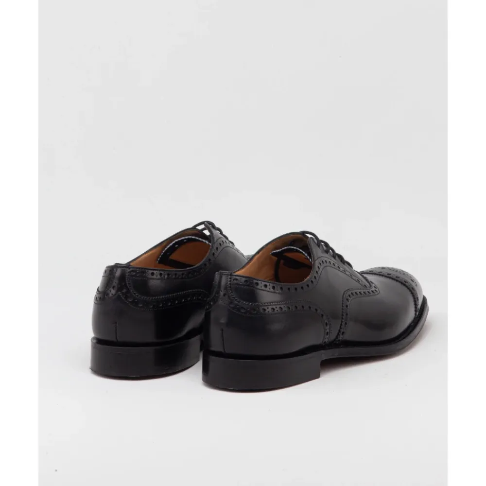 Business Sko^Church's Klassiske Oxford Brogue Sko Sort